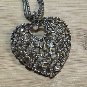 Brighton heart crystal one love necklace‎